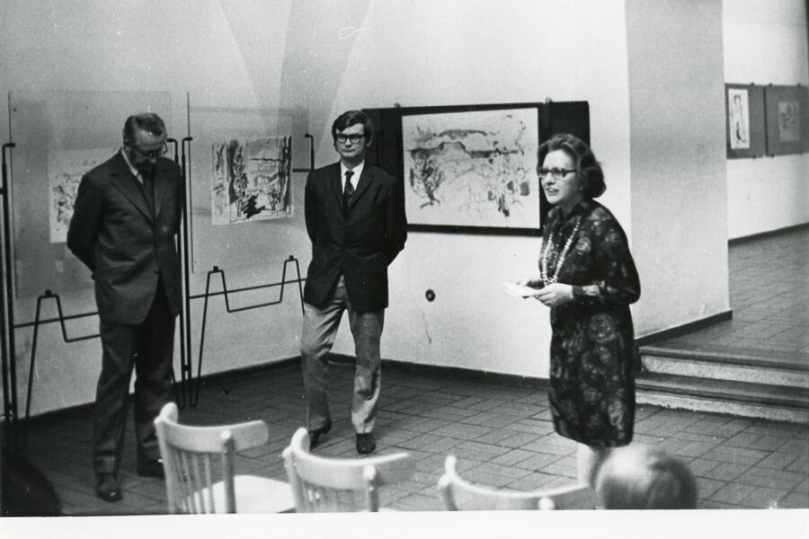 zleva: J. Lakosil, L. Petránský, G. Pospíšilová